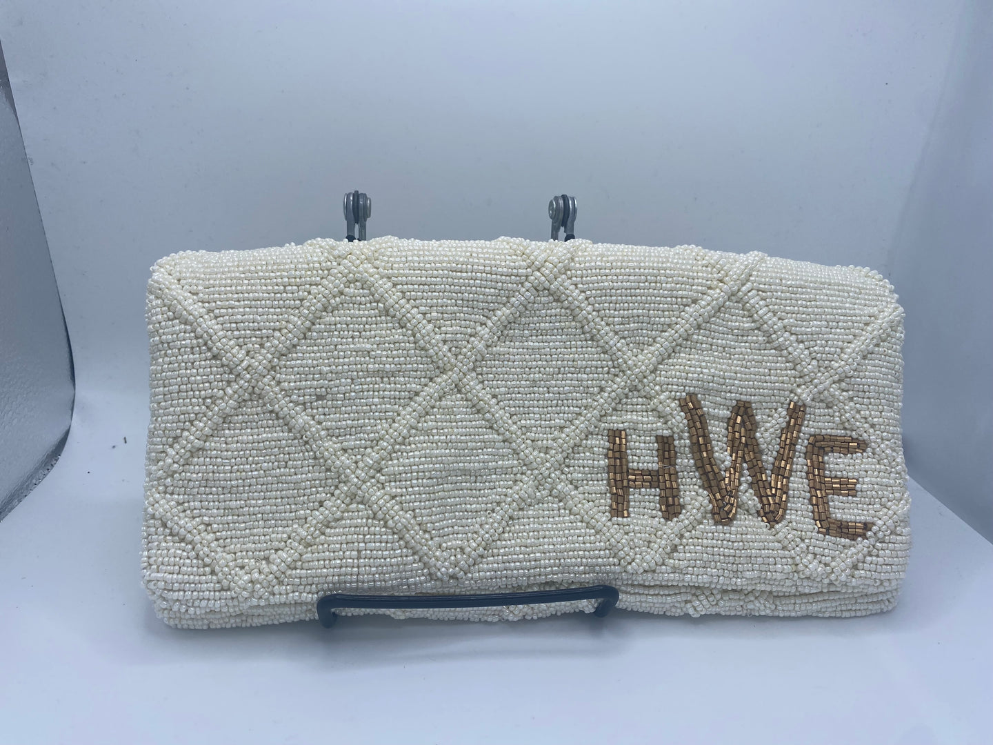 Beaded Fold over Crisscross